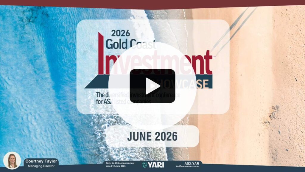 Yari Resources presents at Gold Coast Investment Showcase 2026